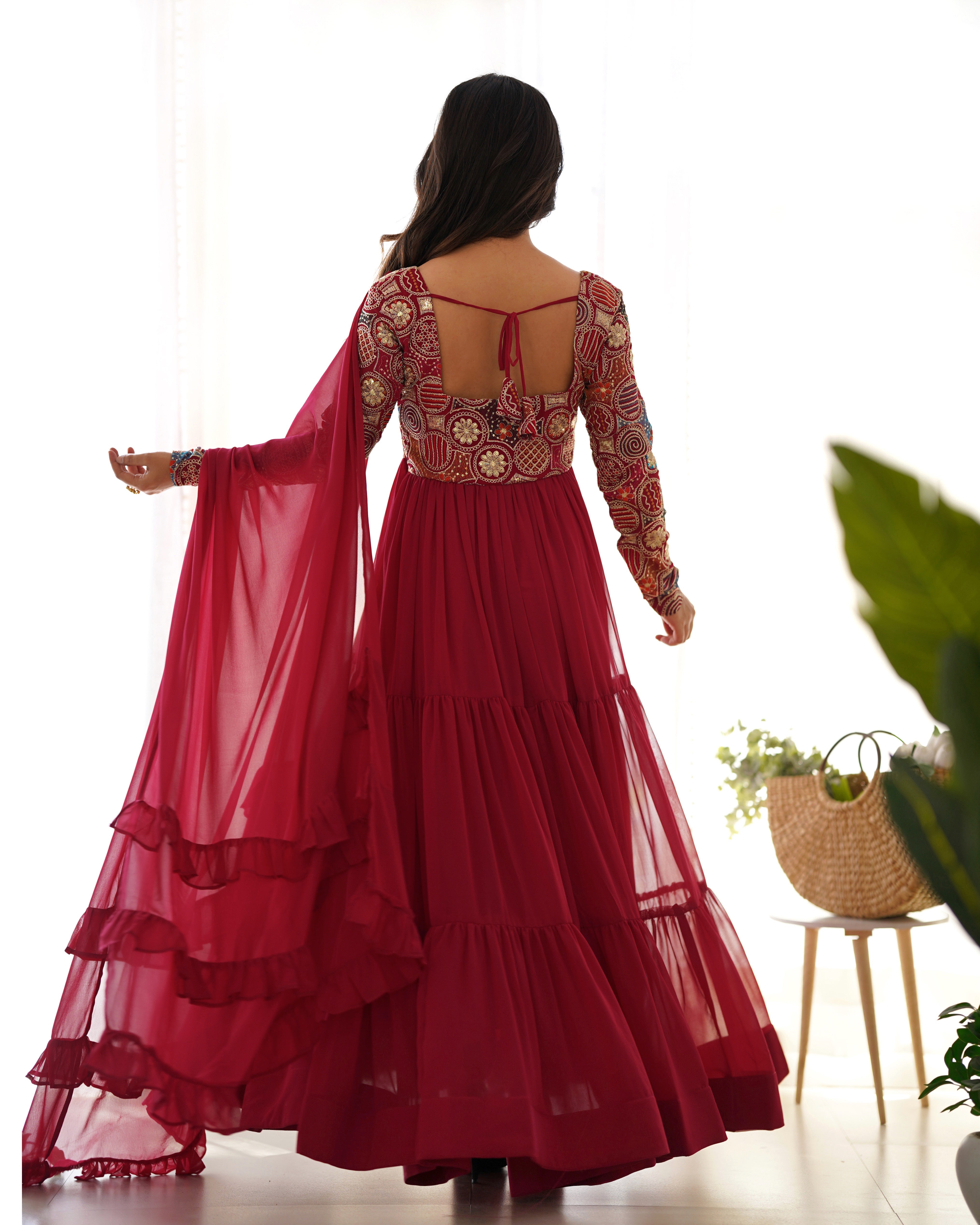 Premium Designer Anarkali Set