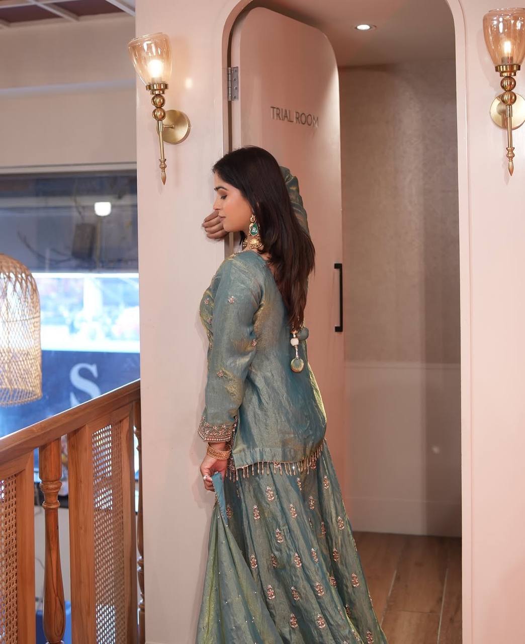 Teal Royal Kurta Set – Luxury You Can Feel – Elegance You Can See