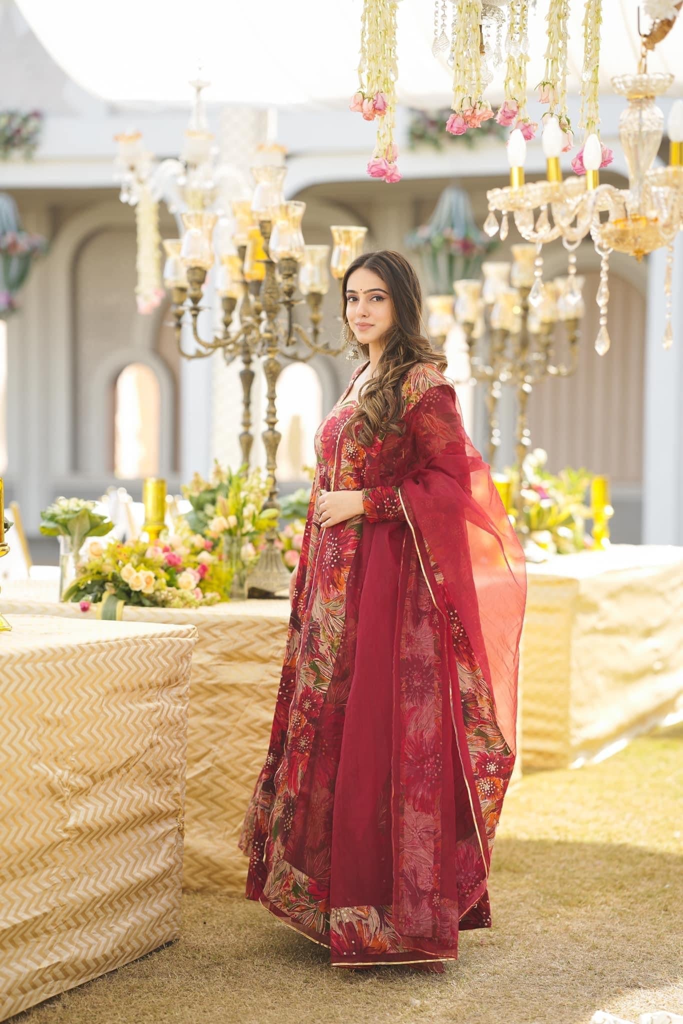 Salisha Digital Printed Anarkali Suit