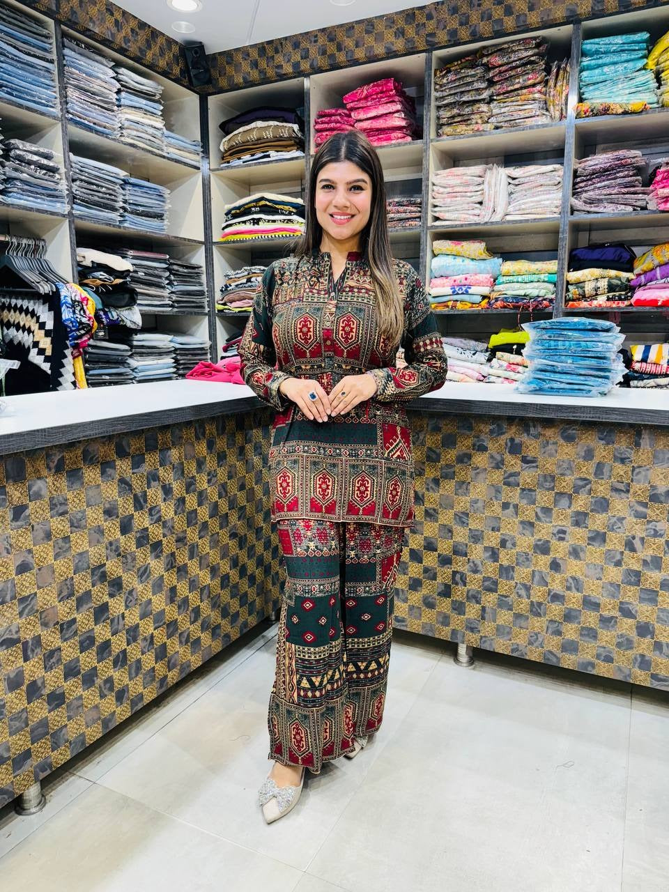 Damini Rayon Co Ord Set