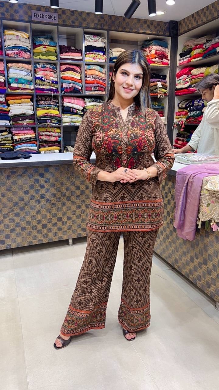 Kamini Rayon Co Ord Set