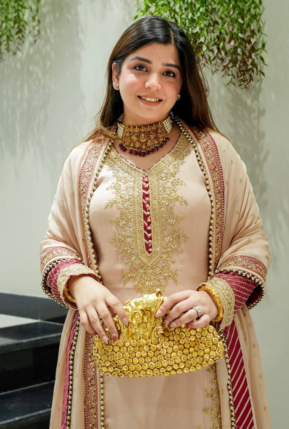 New Designer Partywear Heavy Chinon Silk with Heavy Embroidery Work Kurta With Pant And Dupatta