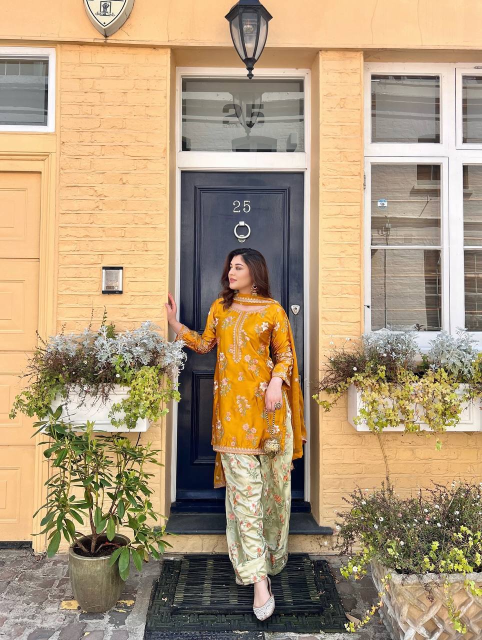 New Designer Party Wear Top & Sharara Set with Fancy Dupatta β Fully Stitched