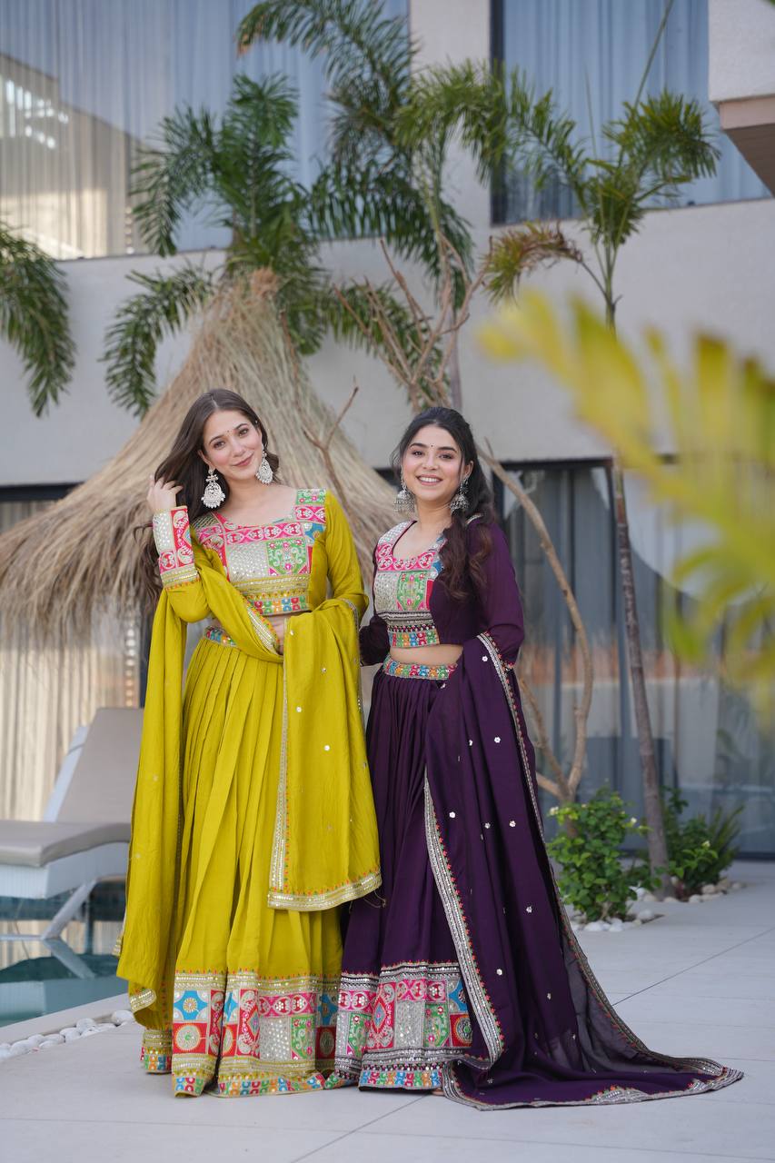New Designer Party Wear Lehenga Choli & Dupatta Set