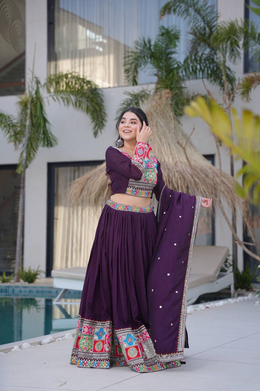 New Designer Party Wear Lehenga Choli & Dupatta Set