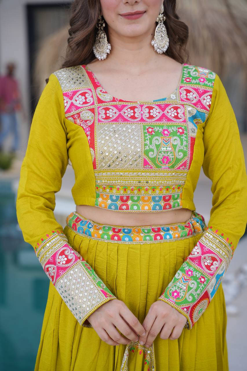 New Designer Party Wear Lehenga Choli & Dupatta Set